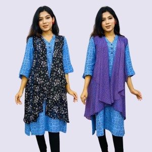 Semi Long Shrug for Women Set of Two SHR009
